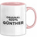 Guenther Tasse Original 100% Guenther Geschenk Rosa Trendation