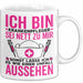 Krankenschwester Pflege Betreuung Tasse Geschenk Lustige Geschenkidee Spruch Ich Bin Krankenpfleger Weiß Trendation