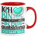 Krankenschwester Ausbildung Start Geschenk Tasse Ich Bin Krankenschwester In Der Ausbildung Ich Darf Das Kaffee-Becher Geschenkidee Rot Trendation