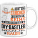 DIY-Bastler Geschenk Tasse Lustiger Spruch Erheben Sie Sich Der DIY-Bastler Betritt den Raum Weiß Trendation