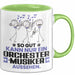 Orchestermusiker Geschenk Tasse So Gut Kann Nur Ein Orchestermusiker Aussehen Geschenkidee Kaffee-Becher Grün Trendation