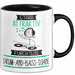 Drum-and-Bass-DJane Tasse Geschenk Becher Stark Attraktiv Furchtlos Drum-and-Bass-DJane Lustige Geschenkidee Trendation