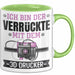 3D Drucker Tasse "Verrückte 3D Drucker" Geschenkidee für TechnikFans Grün Trendation