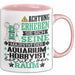 Aquarium-Hobbyist Geschenk Tasse Lustiger Spruch Erheben Sie Sich Der Aquarium-Hobbyist Betritt den Raum Rosa Trendation
