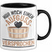 Lustige Tasse Geschenk Aufguss Versprochen Witziger Becher Schwarz Trendation