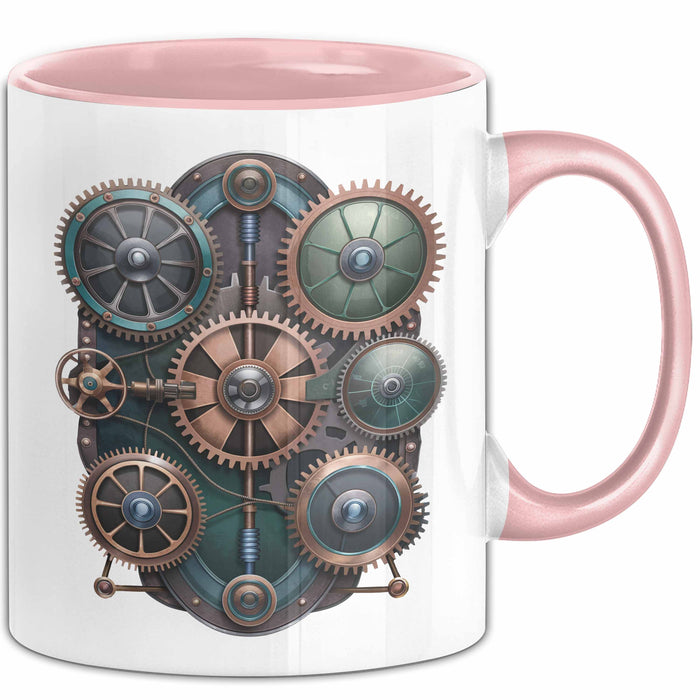 Mechaniker Tasse Geschenkidee für Kfz Techniker Rosa Trendation