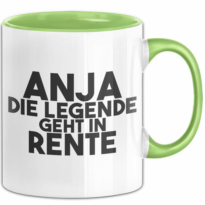 Anja Tasse Anja – Die Legende Geht In Rente Geschenk