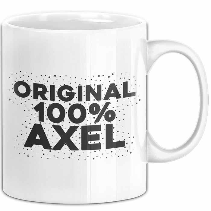 Axel Tasse Original 100% Axel Geschenk Weiß Trendation