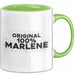 Marlene Tasse Original 100% Marlene Geschenk Grün Trendation