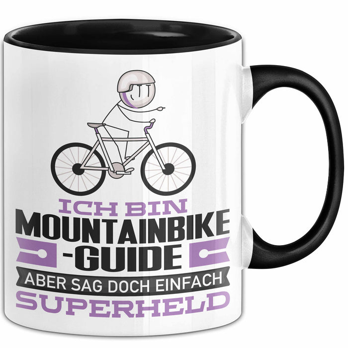 mountainbike geschenk Mountainbike-Guide Geschenk Tasse Ich Bin Mountainbike-Guide Aber Sag — TrendationStore