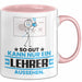 Lehrer Geschenk Tasse So Gut Kann Nur Ein Lehrer Aussehen Geschenkidee Kaffee-Becher Rosa Trendation