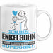 Enkelsohn Geschenk Tasse Ich Bin Enkelsohn Aber Sag Doch Einfach Superheld Lustige Geschenkdiee für Enkelsohn Kaffee-Becher Weiß Trendation