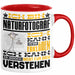 Naturfotograf Geschenk Kaffee-Tasse Geschenkidee für Naturfotograf Ich Bin Naturfotograf Ich Kann Es Dir Erklären Jedoch Nicht Für Dich Verstehen Spruch Lustig Rot Trendation