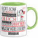 Musikverlegerin Geschenk Becher Tasse Gott Schuf Alle Menschen Gleich Nur Die Besten Durfeten Musikverlegerin Werden Geschenkidee Lustig Grün Trendation