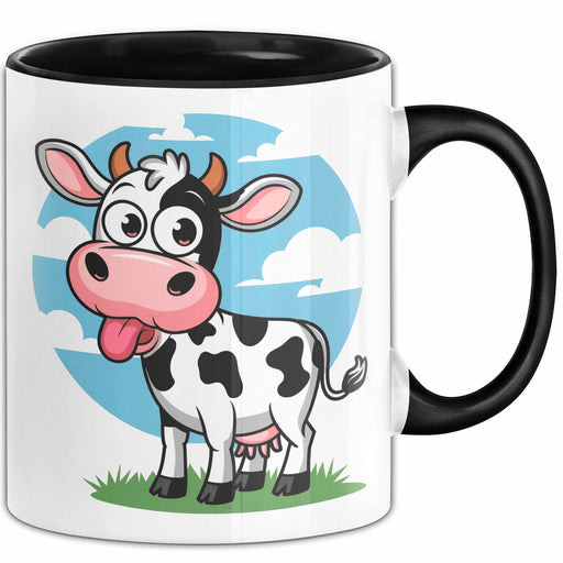Kuh Liebhaber Tasse Geschenkidee Bauernhoftier Fan Lustiger Geschenkidee Lustig Trendation