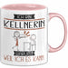 Kellnerin Tasse Geschenk Ich Bin Kellnerin Warum Weil Ich Es Kann Geschenkidee Geburtstag Rosa Trendation