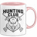 Wildschwein Jäger Tasse Geschenk Lustige Geschenkidee Spruch Rosa Trendation