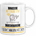 Tierkommunikatorin Tasse Geschenk Becher Stark Attraktiv Furchtlos Tierkommunikatorin Lustige Geschenkidee Weiß Trendation