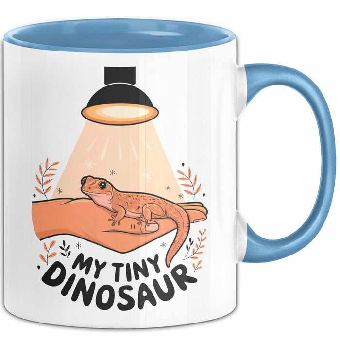 Exotischer Haustier Besitzer Tasse Geschenk Lustige Geschenkidee Spruch Für Reptilien Eltern Blau Trendation