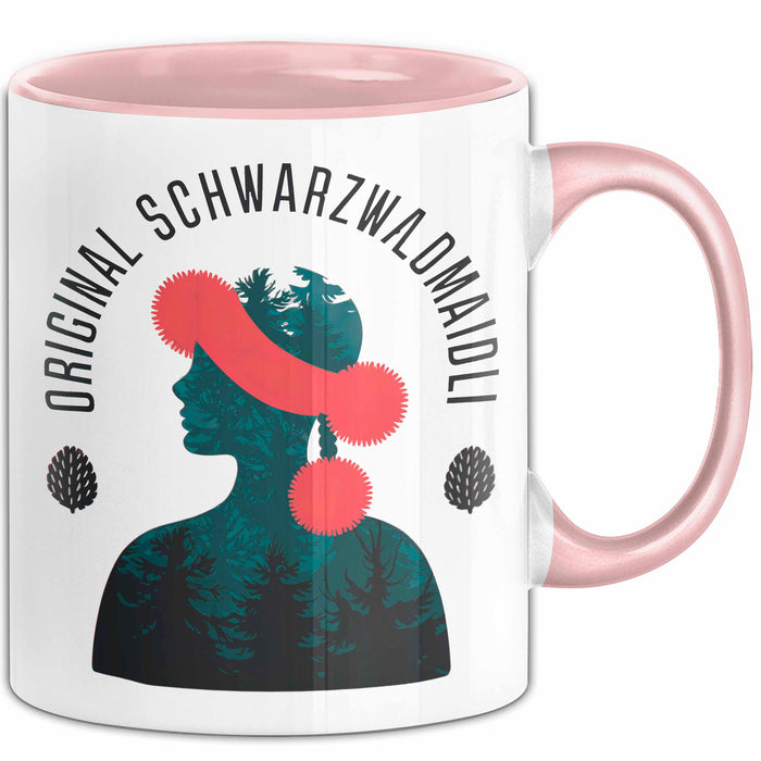 Sarkastisch Sarkasmus Tasse Geschenk Lustige Geschenkidee Spruch Original Schwarzwaldmaidli Rosa Trendation