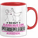 Pferdepfleger Geschenk Tasse So Gut Kann Nur Ein Pferdepfleger Aussehen Geschenkidee Kaffee-Becher Rot Trendation