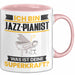 Jazz-Pianist Tasse Geschenk für Jazz-Pianist Geburtstag Lustiger Spruch Kaffee-Becher Was Ist Deine Superkraft Rosa Trendation