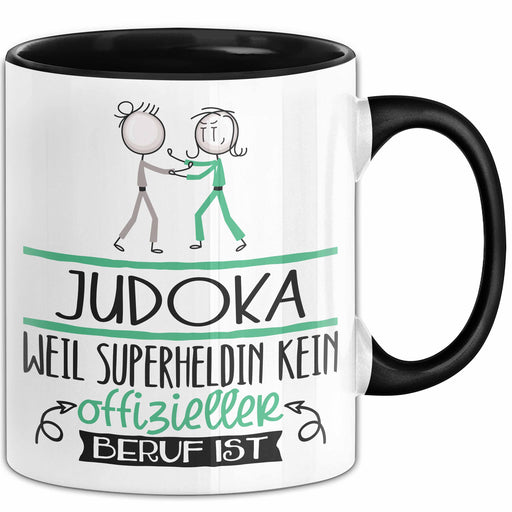 Judoka Geschenk Tasse Lustiger Spruch Judoka Weil Superheldin Kein Offizieller Beruf Ist Geschenkidee Trendation