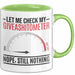 Sarkasmus Tasse Geschenk Giveashitometer Geschenkidee Lustig Kollege Grün Trendation
