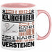 Kajakfahrer Geschenk Tasse Lustige Geschenkdiee für einen Kajakfahrer Geburtstag Ich Bin Kajakfahrer Ich Kann Es Dir Erklären Aber Nicht Für Dich Verstehen Rosa Trendation