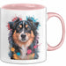 Appenzeller Sennenhund Hund Tasse Geschenk Lustige Geschenkidee Spruch Rosa Trendation