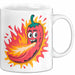 Scharfes Essen Liebhaber Tasse Geschenkidee für Schärfe Fan Weiß Trendation