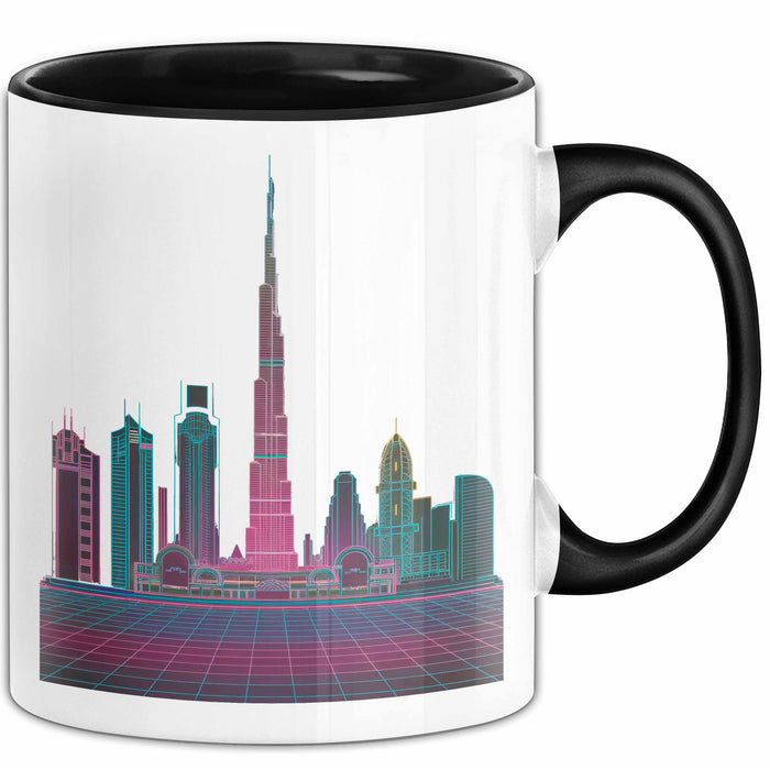 Dubai VAE Burj Khalifa Tasse Geschenk Lustige Geschenkidee Spruch Trendation