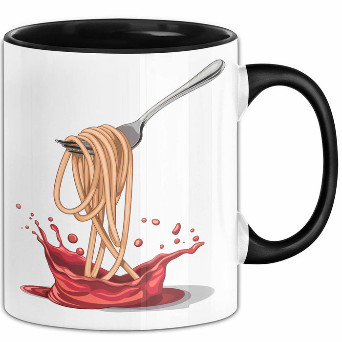 Pasta Fan Tasse Geschenkidee für Italienisches Essen Trendation