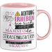 Straßenmusikerin Tasse Geschenk Lustiger Spruch Bitte Erheben Sie Sich Seine Majestät Die Straßenmusikerin Betritt Den Raum Rosa Trendation