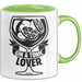 Gin Tonic Lover Tasse Geschenk Becher Grün Trendation
