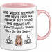 Kaffeeliebhaber Tasse Geschenk Lustige Geschenkidee Spruch Und Wieder Niemand Der Huete Fruh An Meinem Bett Stand Rosa Trendation