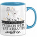 Pferderennen-Enthusiastin Geschenk Tasse So Gut Kann Nur Eine Pferderennen-Enthusiastin Aussehen Geschenkidee Geburtstag Weihnachten Lustig Blau Trendation