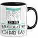 Geschenk für Marathonläuferin Tasse Lustige Geschenkidee Geburtstag Ich Bin Marathonläuferin Ich Darf Das Trendation