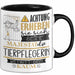 Tierpflegerin Tasse Geschenk Lustiger Spruch Bitte Erheben Sie Sich Seine Majestät Die Tierpflegerin Betritt Den Raum Schwarz Trendation