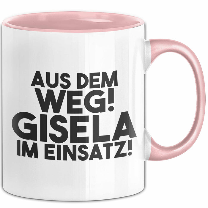 Gisela Tasse Aus Dem Weg! Gisela Im Einsatz! Geschenk