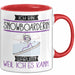 Snowboarderin Tasse Geschenk Ich Bin Snowboarderin Warum Weil Ich Es Kann Geschenkidee Geburtstag Rot Trendation