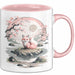 Fuchs Tierliebhaber Tasse Geschenk Lustige Geschenkidee Spruch Japanischer Kitsune Fuchs Rosa Trendation