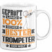 Trompeter Geschenk Lustiger Spruch für Trompeter Geschenkidee Bester Trompeter Der Welt Weiß Trendation
