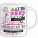 Karatesportlerin Tasse Geschenk Lustiger Spruch Bitte Erheben Sie Sich Seine Majestät Die Karatesportlerin Betritt Den Raum Weiß Trendation