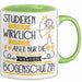 Bogenschützin Tasse Lustiges Geschenk Studieren Kann Wirklich Jeder Nur Die Besten Werden Bogenschützin Grün Trendation