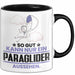 Paraglider Geschenk Tasse So Gut Kann Nur Ein Paraglider Aussehen Geschenkidee Kaffee-Becher Schwarz Trendation