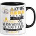 Musikwissenschaftlerin Tasse Geschenk Lustiger Spruch Bitte Erheben Sie Sich Seine Majestät Die Musikwissenschaftlerin Betritt Den Raum Schwarz Trendation