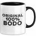 Bodo Tasse Original 100% Bodo Geschenk Schwarz Trendation