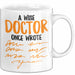 Arzt Tasse Geschenk Lustige Geschenkidee Spruch Ein Weiser Arzt Schrieb Einmal Weiß Trendation