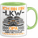 Lkw Fahrer Trucker Tasse Geschenk Lustige Geschenkidee Spruch Ich Bin Ein Lkw Fahrender Opa Grün Trendation